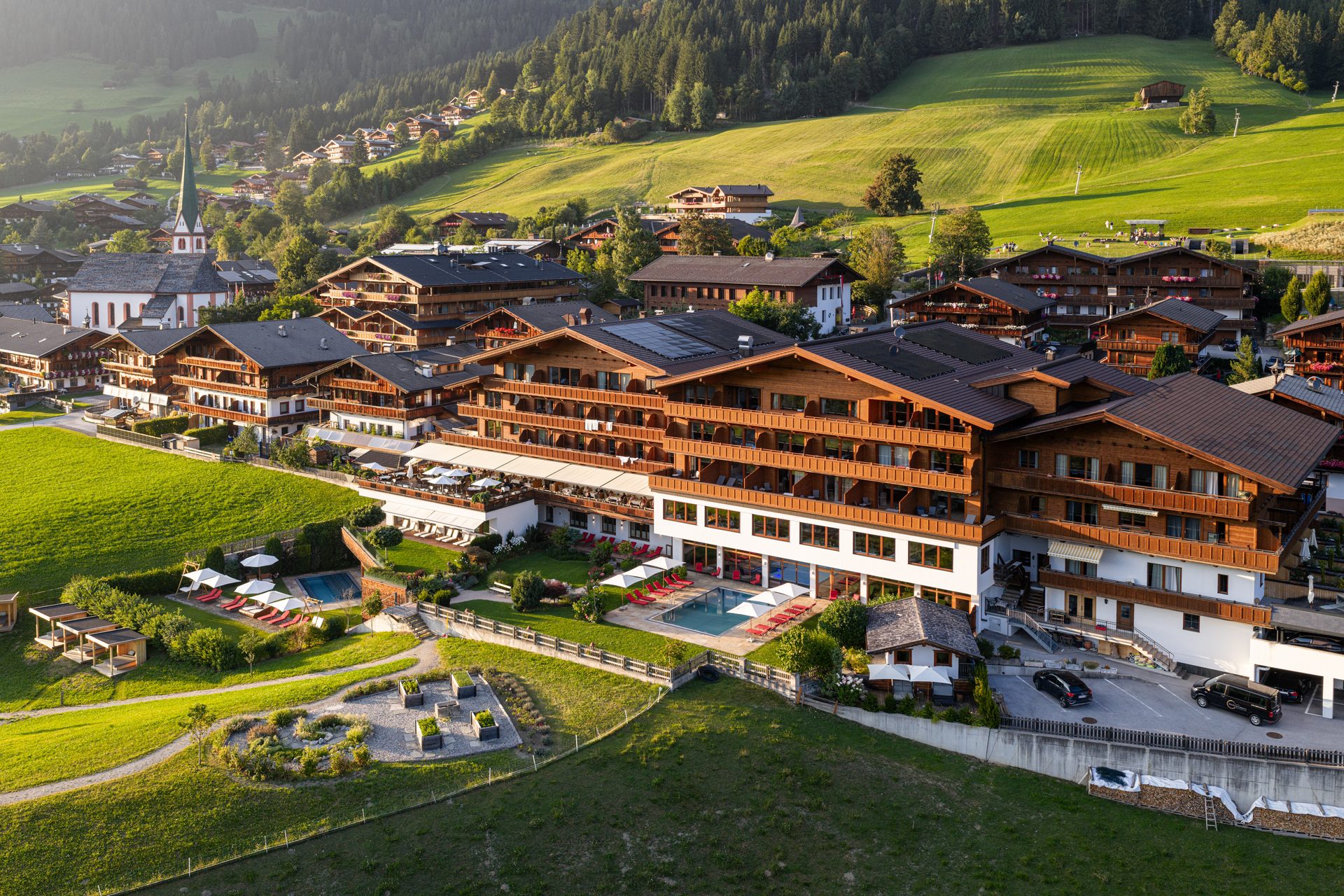 Alpbacherhof Panorama Alpbachtal